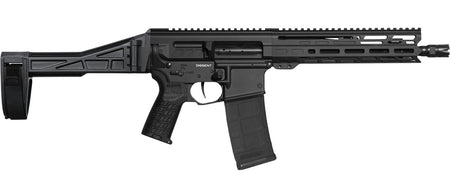 CMMG 30AC50F-AB Dissent MK4 300 Blackout 30+1 10.50" Black Nitride Threaded Barrel, 5.50" M-LOK Handguard, Black Armor Cerakote Aluminum Picatinny Rail Receiver, Black CMMG Zeroed Grip