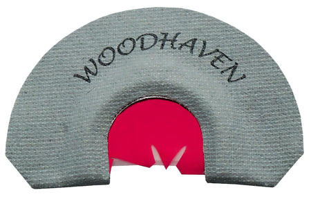 Woodhaven WH341 Dagger Split-V Side Cut Turkey Diaphragm Call Gray/Red