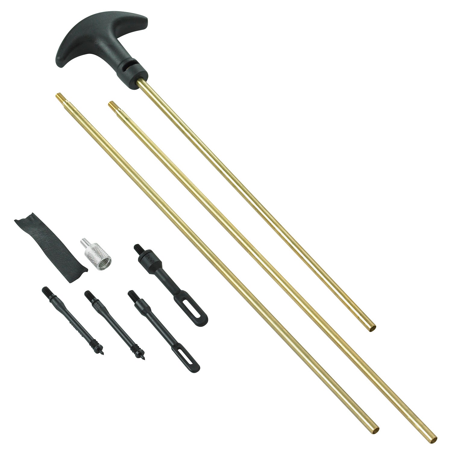 Outers 41616 Universal Multi-Caliber 3-Piece Brass Cleaning Rod