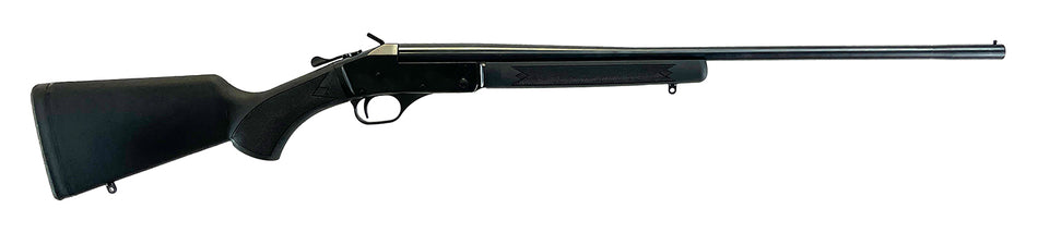 JTS Shotgun J410SSAS028 Lonestrike Full Size 410 Gauge Break Open 3" 1rd 28" Blued Single Shot Barrel, Drilled & Tapped Receiver, Black Synthetic Stock