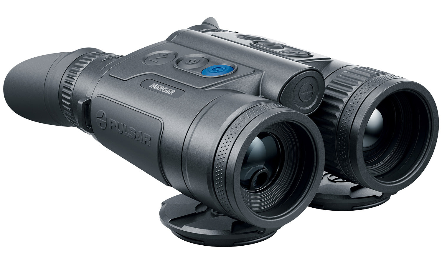 Pulsar Merger LRF XP35 Thermal Ranging Binocular Black 2-16x35mm 640x480 17 Microns Resolution