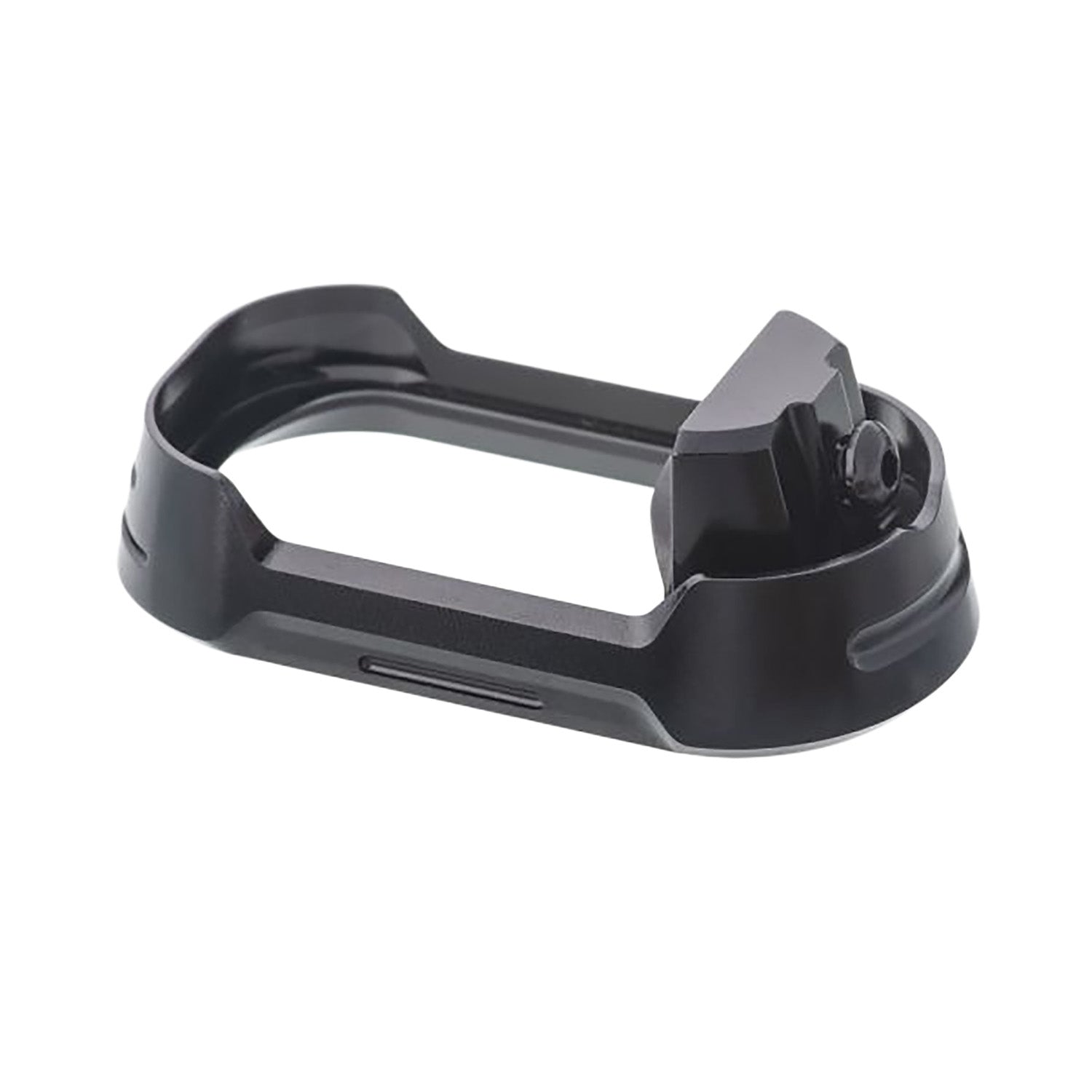 Tyrant CNC TDG19G34MWBLKBLKSRW Glock 19 Gen 3/4 Magwell Black Aluminum
