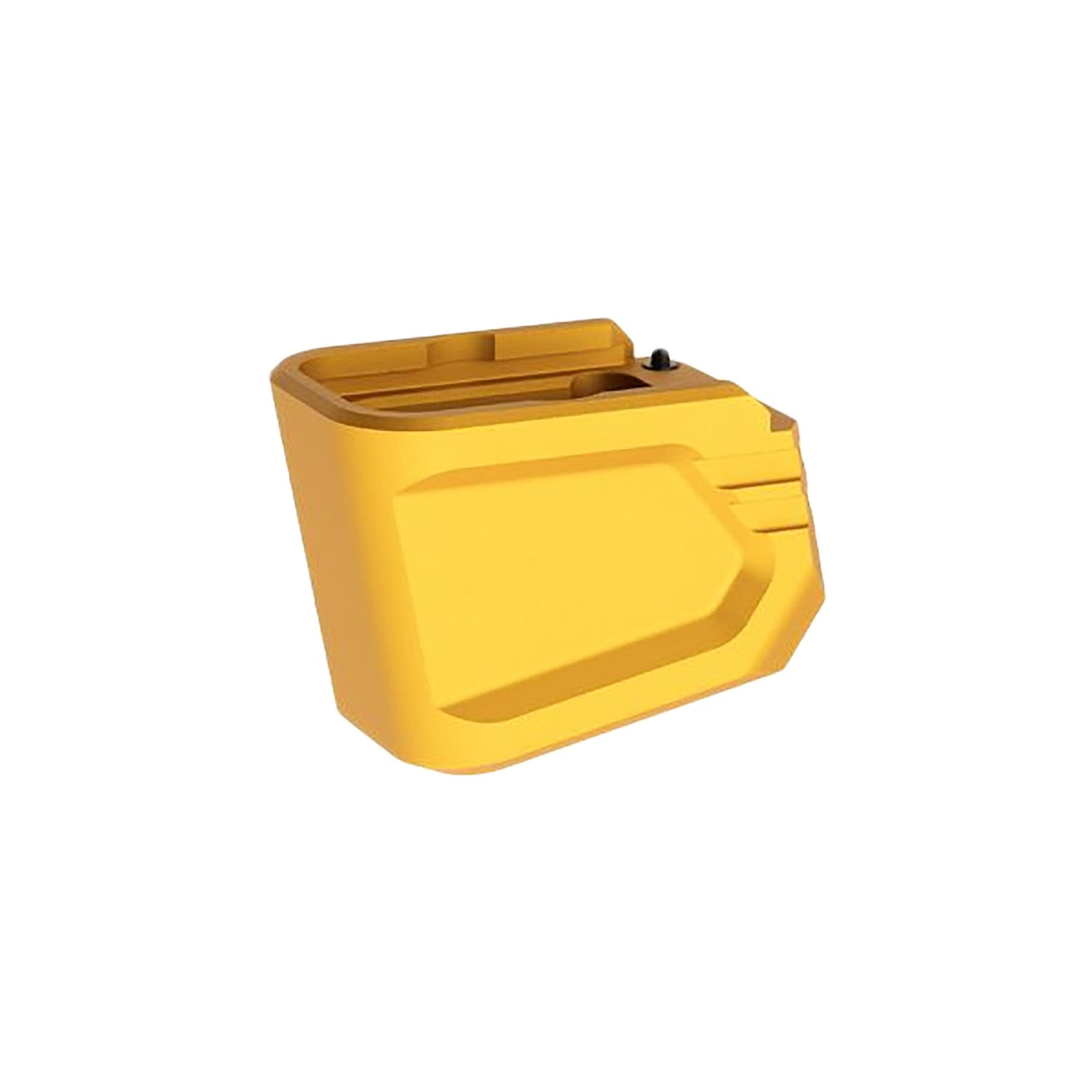 Tyrant CNC TDG19MAGEXGLD Gold Aluminum Mag Extension Fits Glock 19/23 Gen 4/5