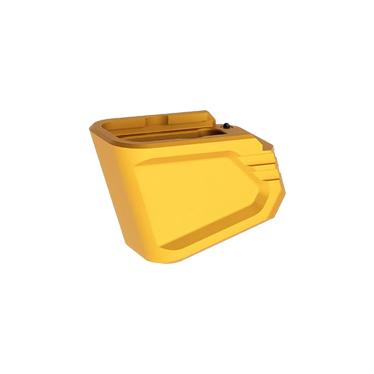 Tyrant CNC TDG17MAGEXGLD Gold Aluminum Mag Extension Compatible with Glock 17/22/34/35/19X