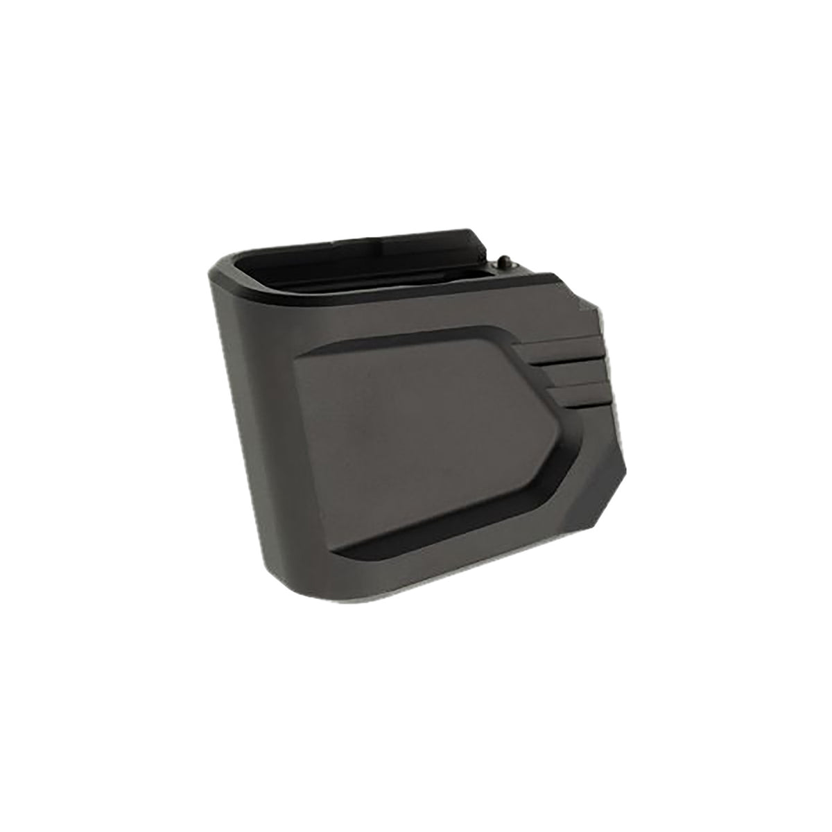 Tyrant CNC TDG48MAGEXBLK Black Aluminum Mag Extension Compatible with Glock 43x/48