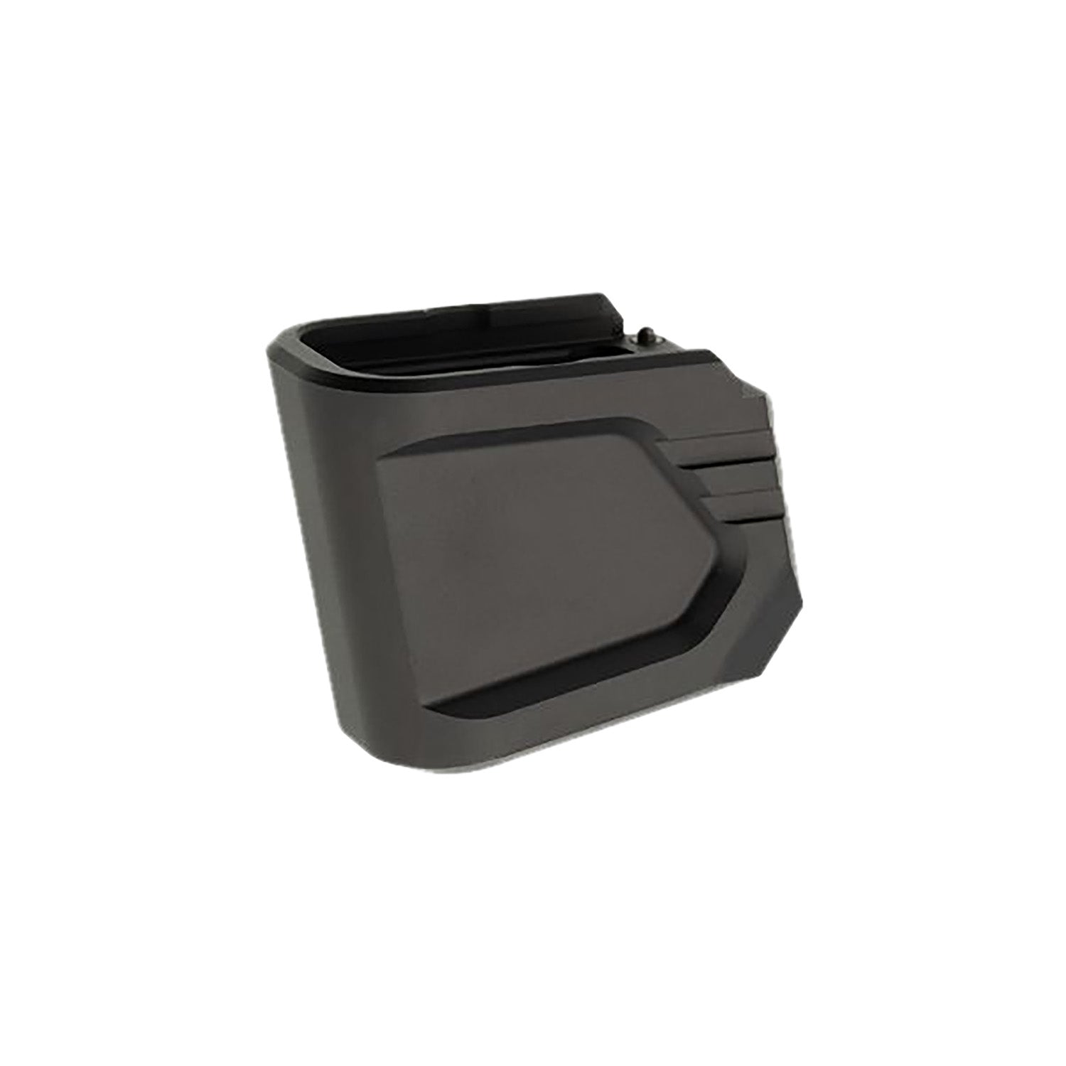 Tyrant CNC TDG48MAGEXBLK Black Aluminum Mag Extension Compatible with Glock 43x/48
