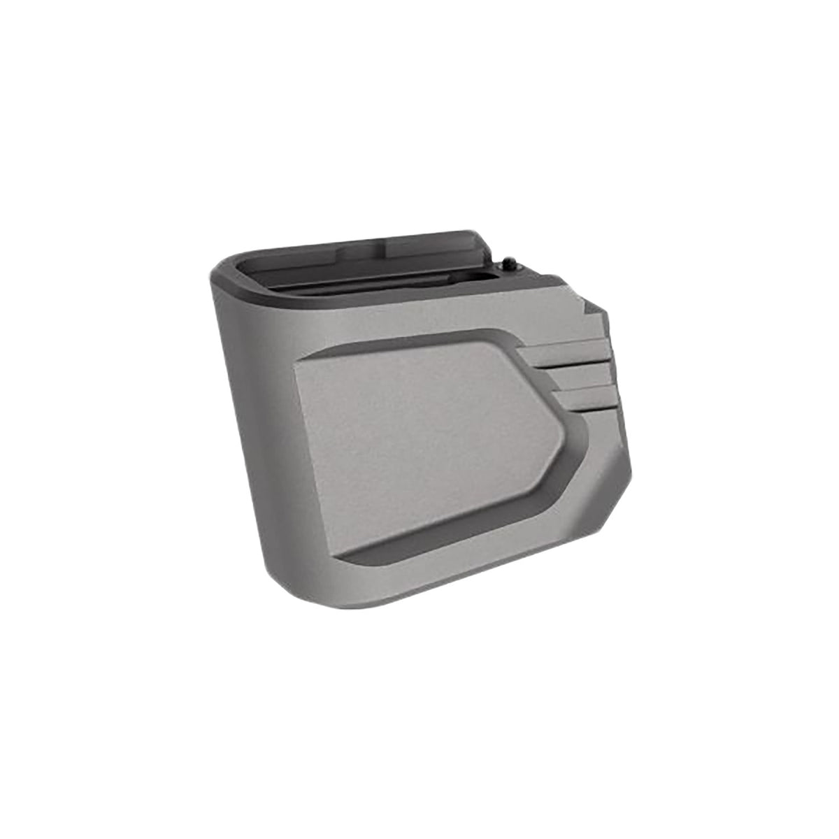 Tyrant CNC TDG48MAGEXG Gray Aluminum Mag Extension Compatible with Glock 43x/48