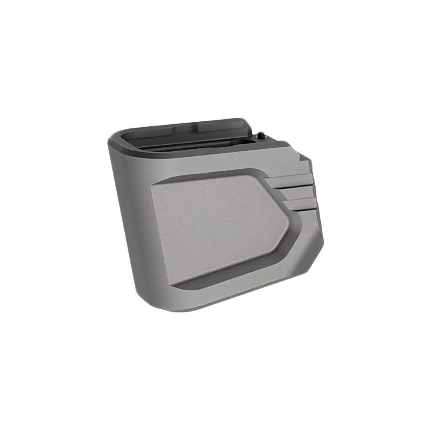 Tyrant CNC TDG48MAGEXG Gray Aluminum Mag Extension Compatible with Glock 43x/48