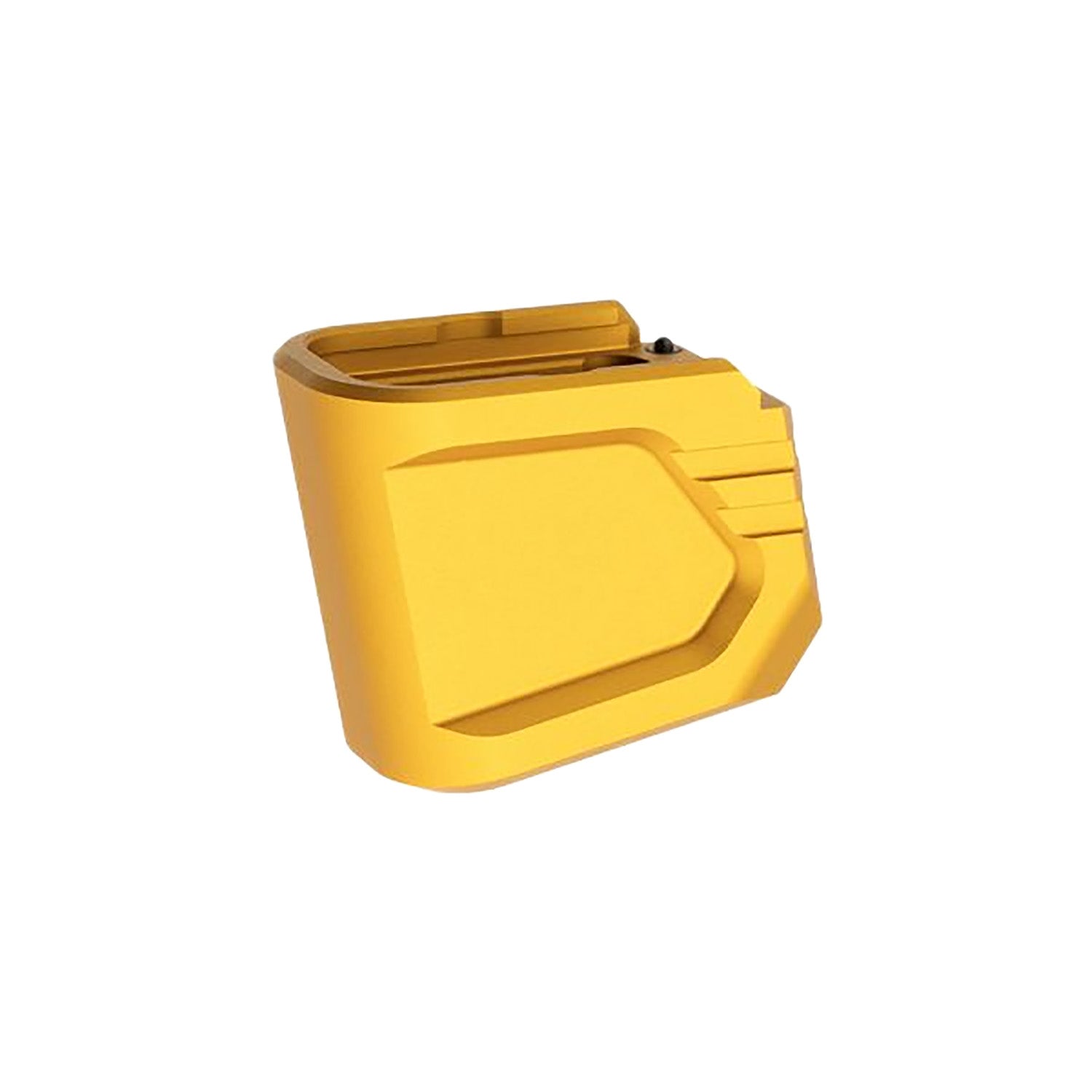 Tyrant CNC TDG48MAGEXGOLD Gold Aluminum Mag Extension Compatible with Glock 43x/48