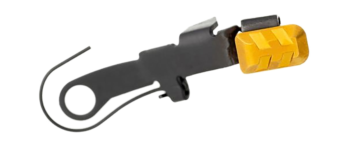 Tyrant CNC CNC-Machined Extended Slide Release Gold Aluminum Glock Gen2-4