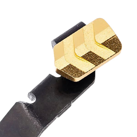 Tyrant CNC TDGSTOP48GOLD Glock 42/43/43X/48 Extended Slide Release Gold Aluminum