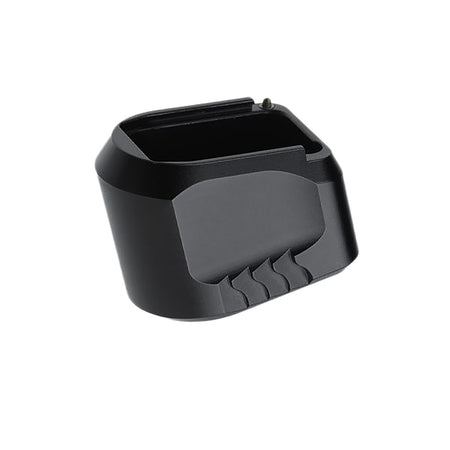 Tyrant CNC TDMPMAGEXFSBLK Black Aluminum Mag Extension 9mm/40 S&W Compatible with M&P Full-Size