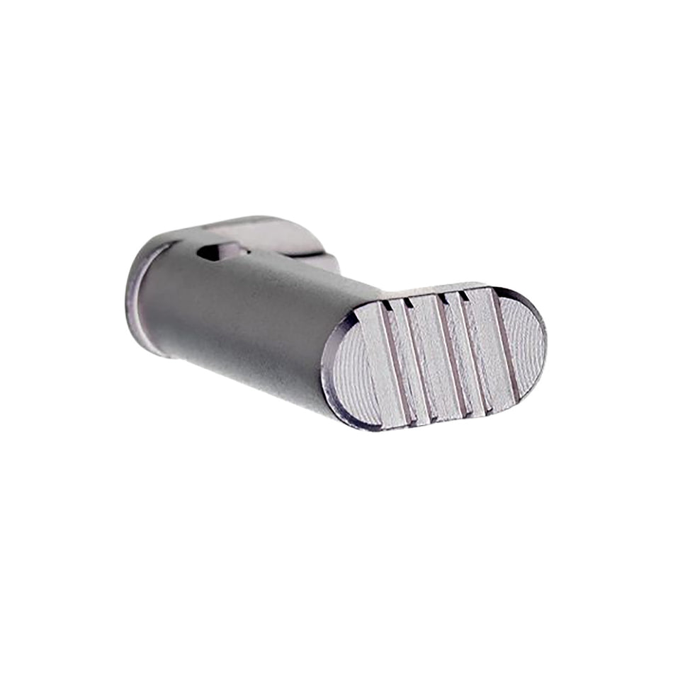 Springfield Hellcat Pro Bead Blasted Gray Magazine Release by Tyrant CNC