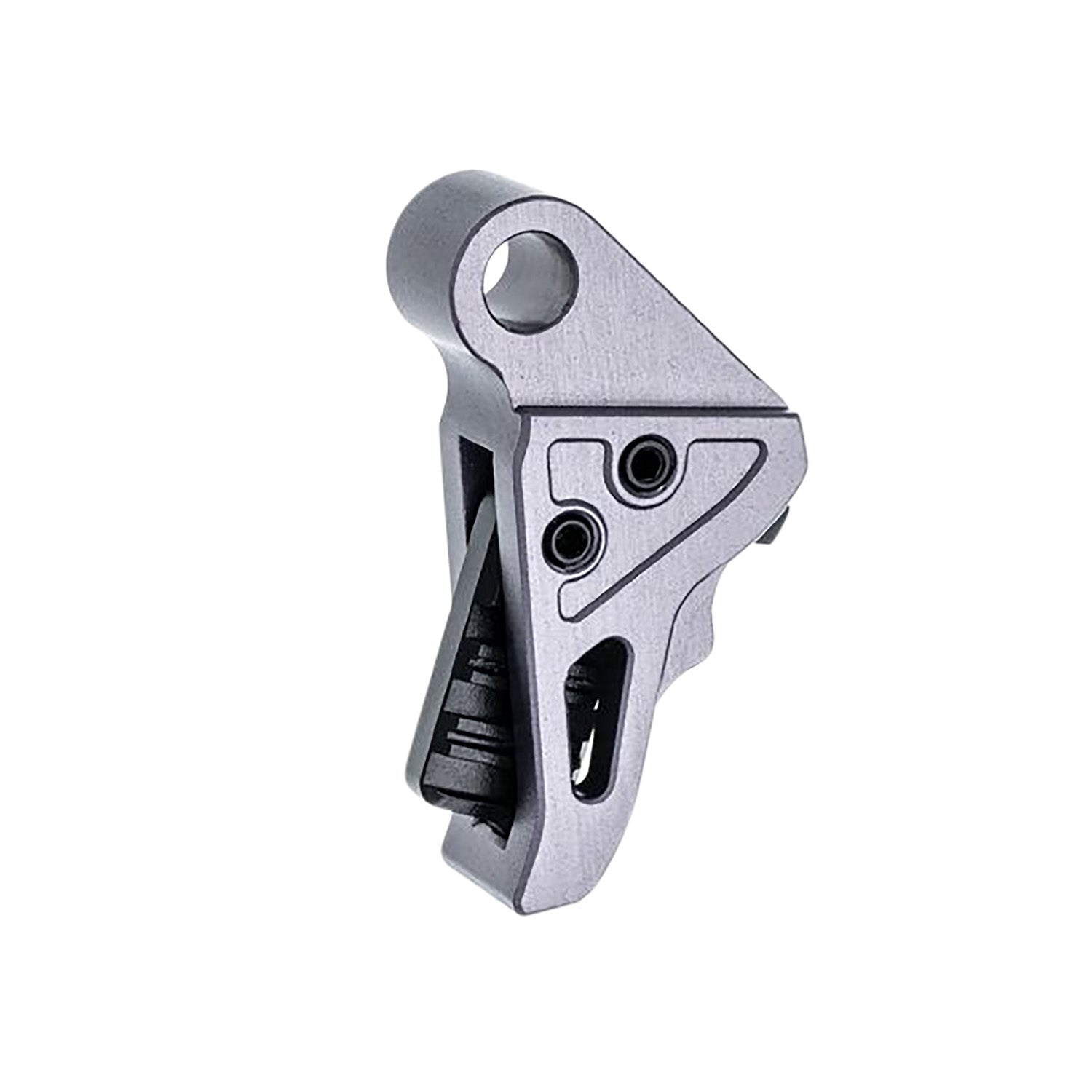Springfield Hellcat Pro Gray/Black Aluminum Trigger by Tyrant CNC I.T.T.S