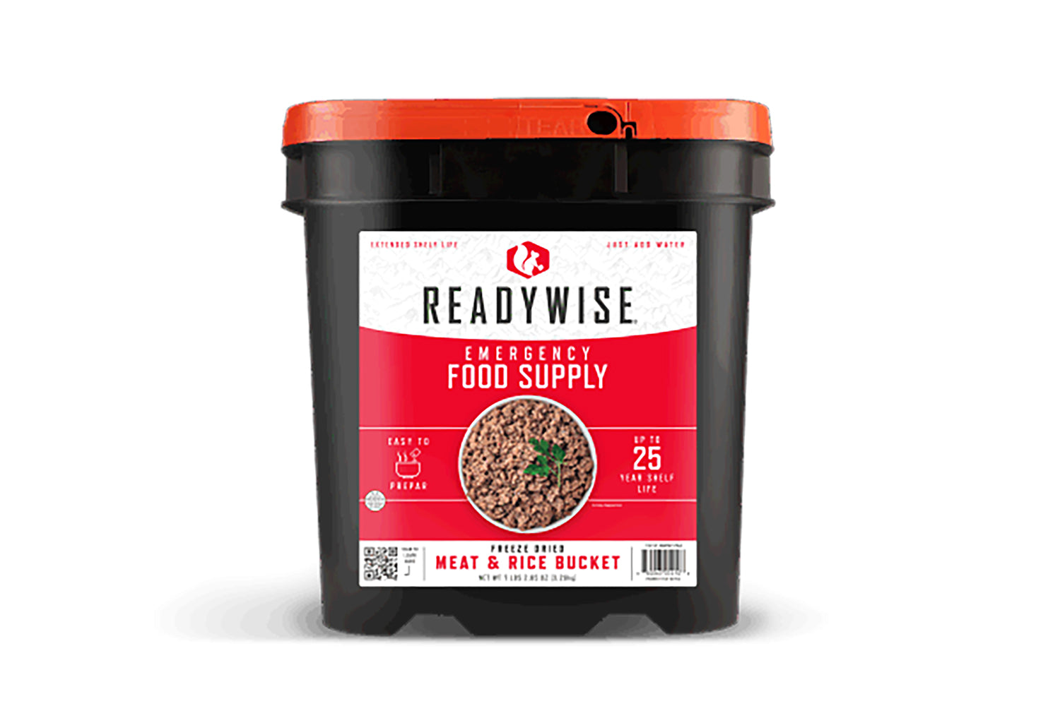 Wise Foods RW07704 88-Serving Freeze Dried Meat and Rice Emergency Food Bucket