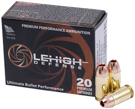 Wilson Combat .45 ACP/Auto Lehigh Defense Controlled Fracturing 170 grain Fluid Transfer Monolithic ammunition
