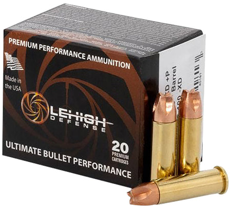 Wilson Combat .38 Special Lehigh Defense Xtreme Defense +P 100 grain Fluid Transfer Monolithic ammunition