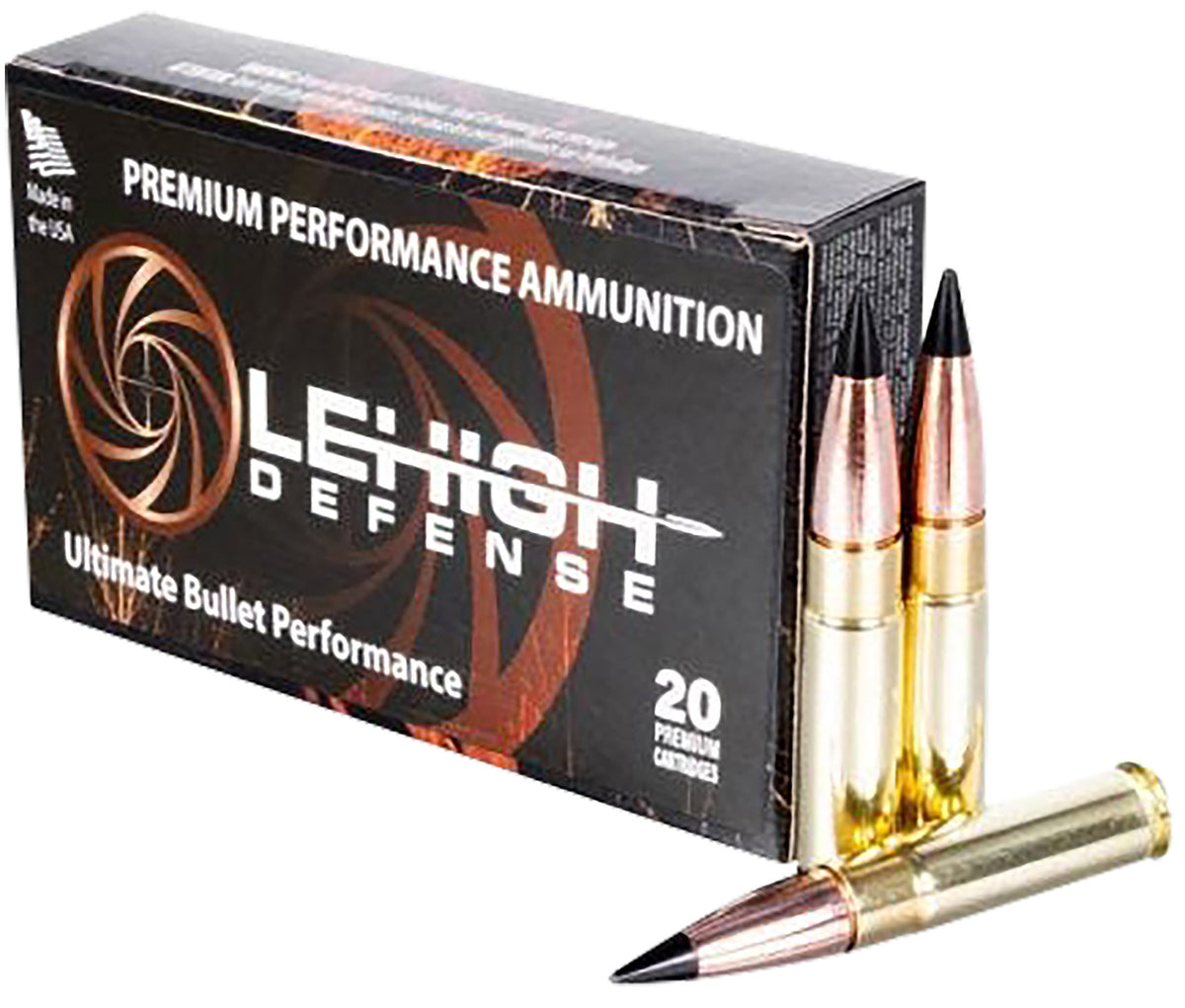 Lehigh Defense .300 AAC Blackout  110 grain Polymer Tip ammunition