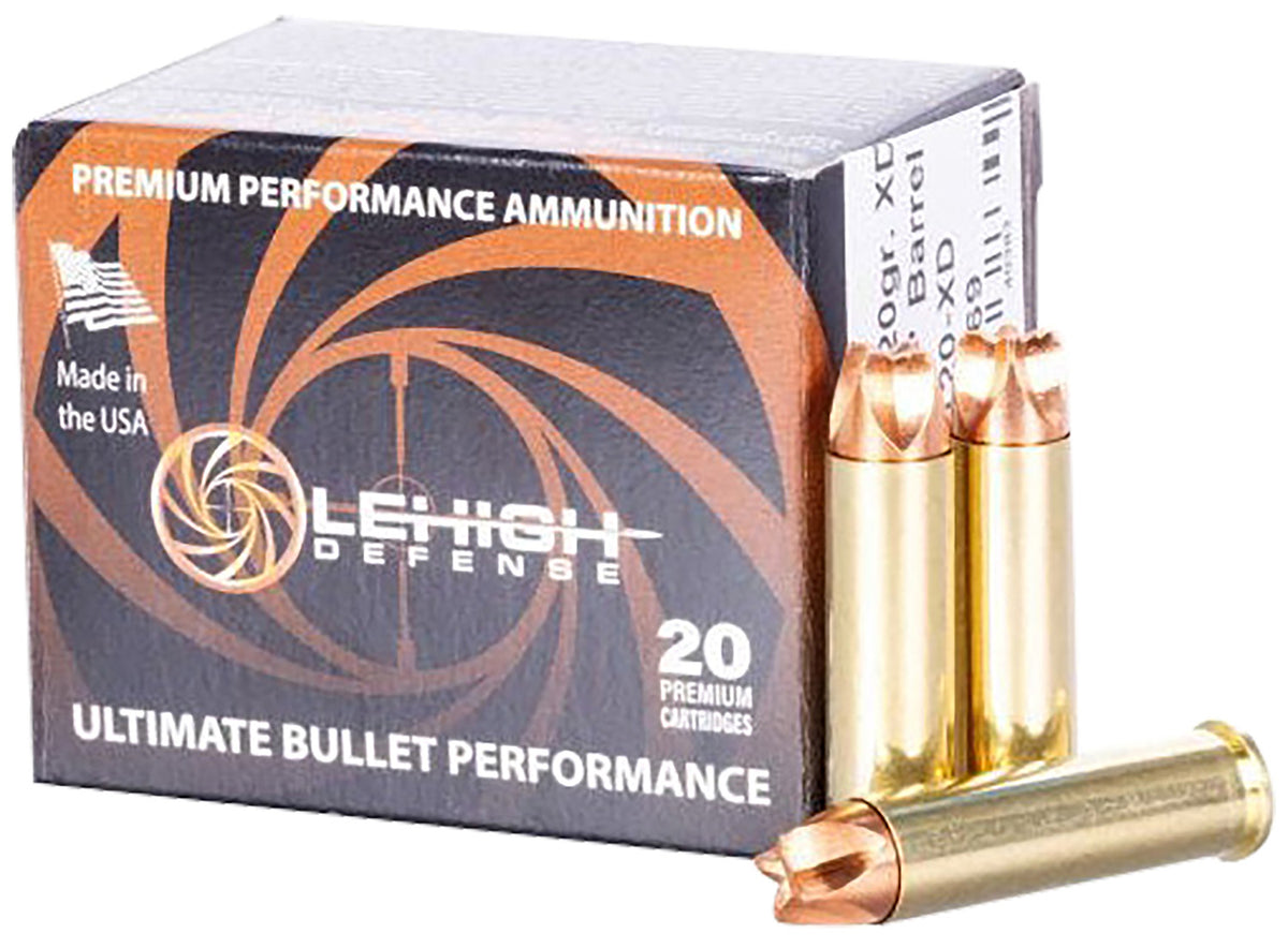 Lehigh Defense .357 Magnum  120 grain Fluted ammunition