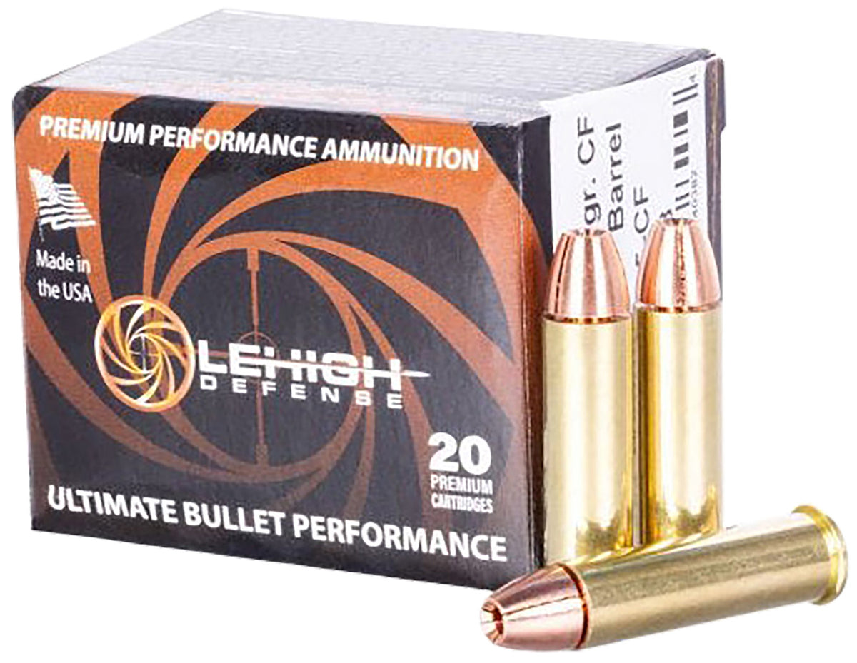 Lehigh Defense .357 Magnum  125 grain Fragmenting Hollow Point ammunition