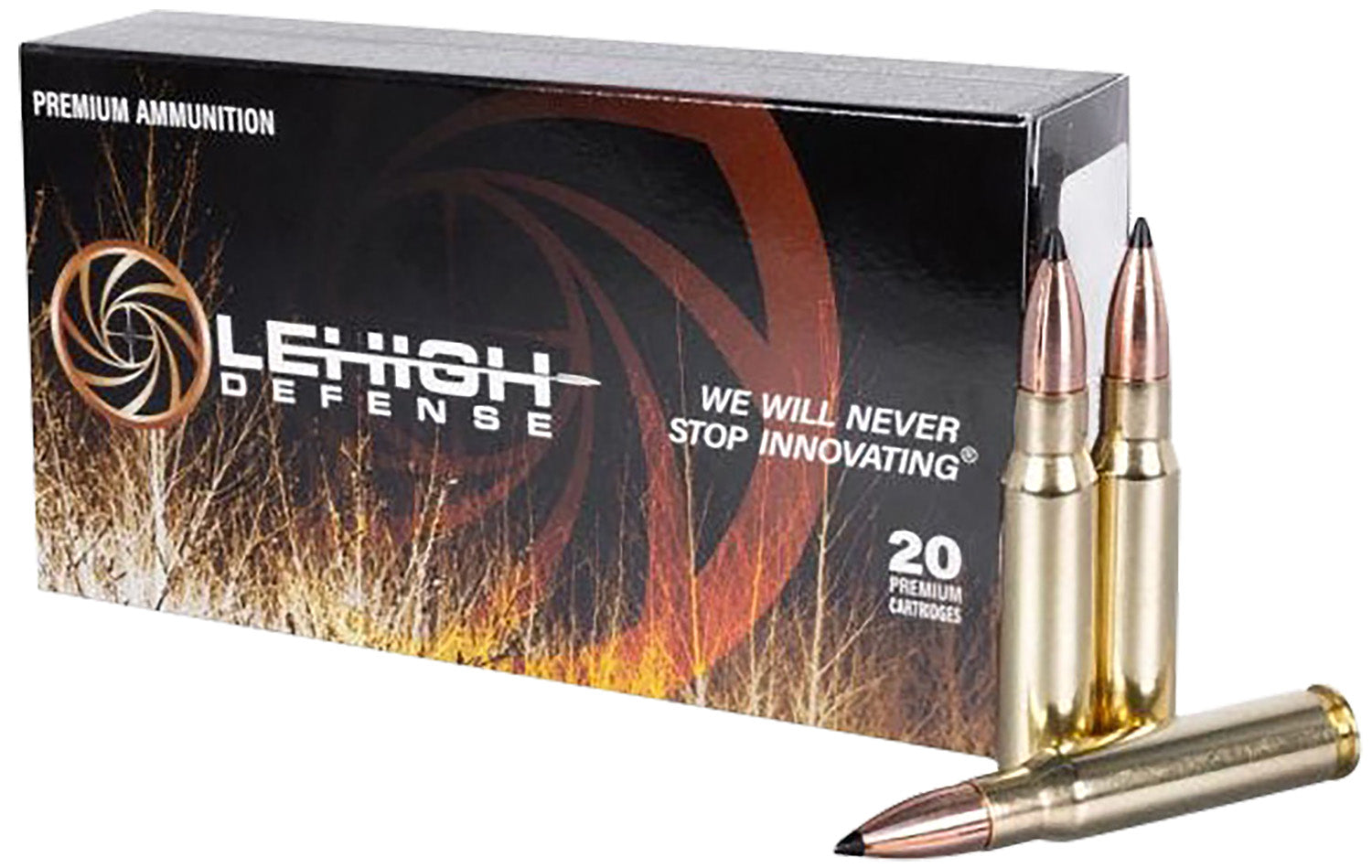 Lehigh Defense .308 Win / 7.62x51mm  155 grain Polymer Tip ammunition