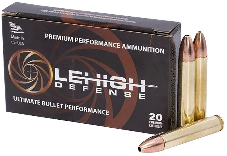 Lehigh Defense .350 Legend  150 grain Fragmenting Hollow Point ammunition