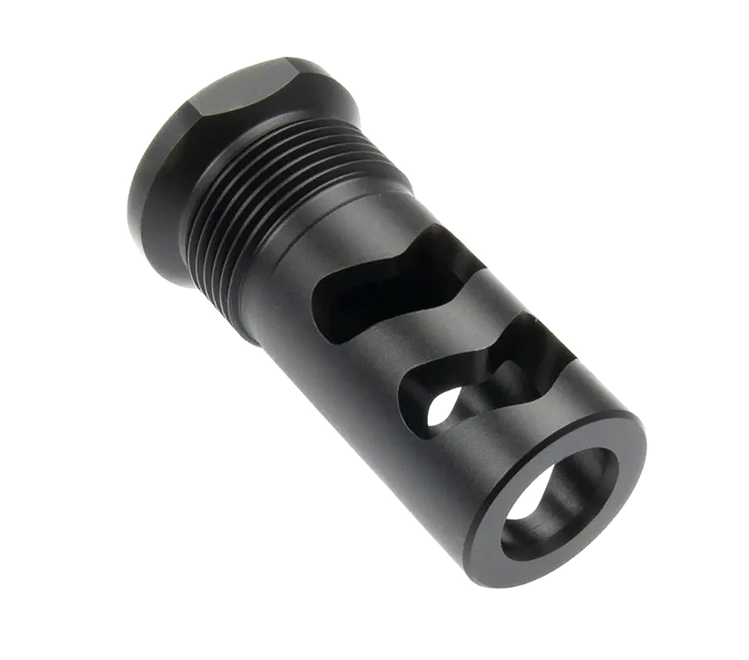 Wilson Combat SPRTMBFB458 .458 Cal Rapid-Thread Suppressor Muzzle Brake 11/16x24 Melonite Finish