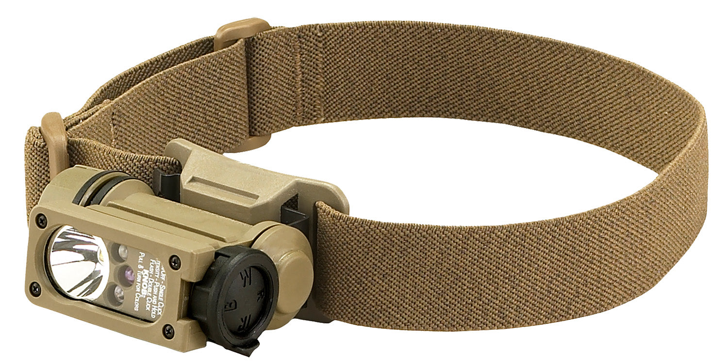 Streamlight 14512 Sidewinder Compact II 55 Lumen C4 LED Light Coyote Nylon MOLLE/Helmet Mount
