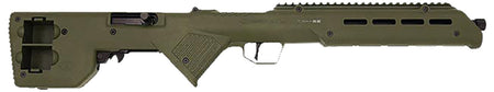 Desert Tech TRKRF2218GRN TREK-22 Green Compact 22 LR 10+1 18" Free Floating Steel Barrel, Picatinny Rail Receiver, M-LOK Handguards, Fixed Polymer Stock, Suppressor Ready