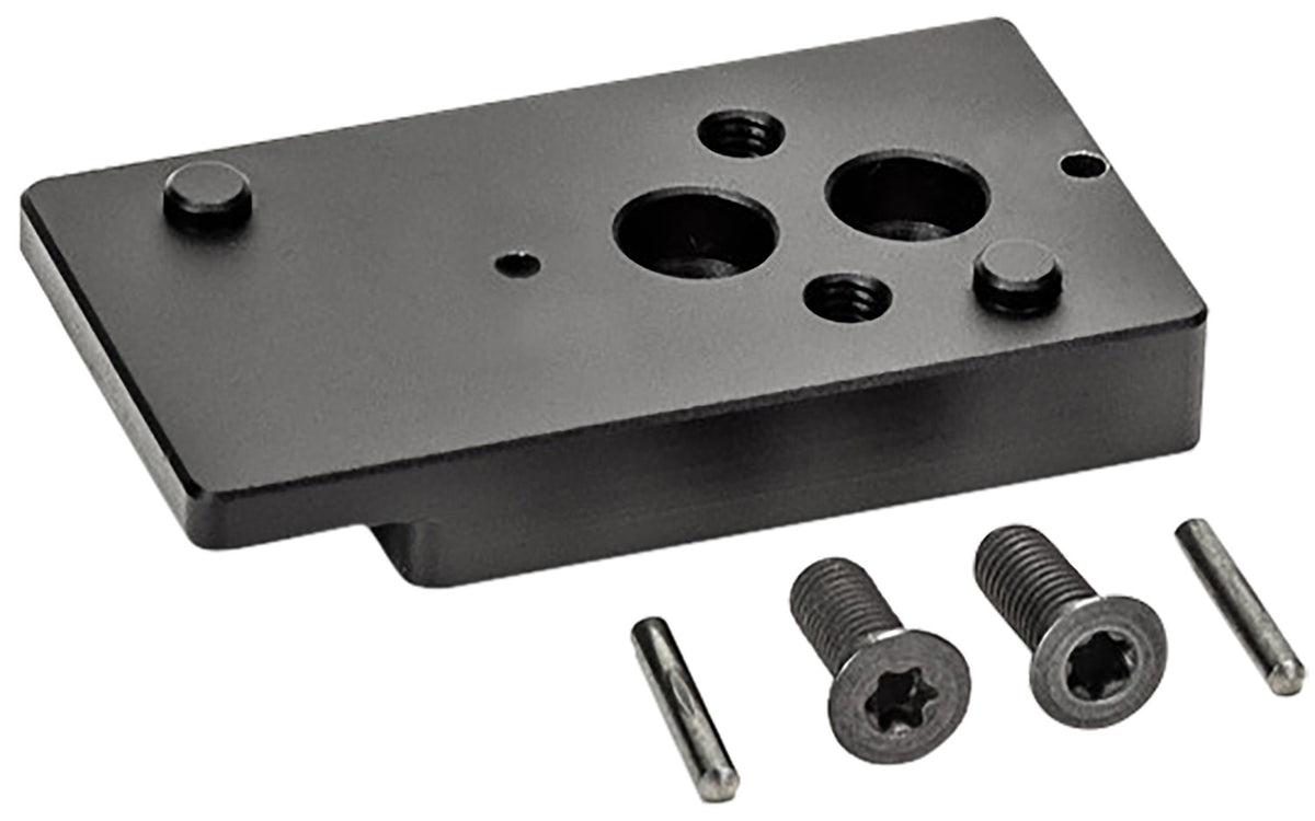 Griffin Armament GSMALDPFP SPRM AIS Flat Mount Plate Black Anodized 6061 T6 Aluminum