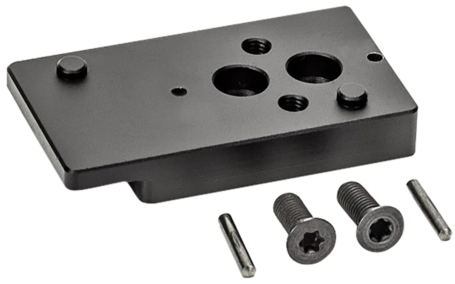 Griffin Armament GSMALDPFP SPRM AIS Flat Mount Plate Black Anodized 6061 T6 Aluminum