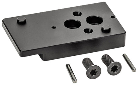 Griffin Armament GSMALDPFP SPRM AIS Flat Mount Plate Black Anodized 6061 T6 Aluminum