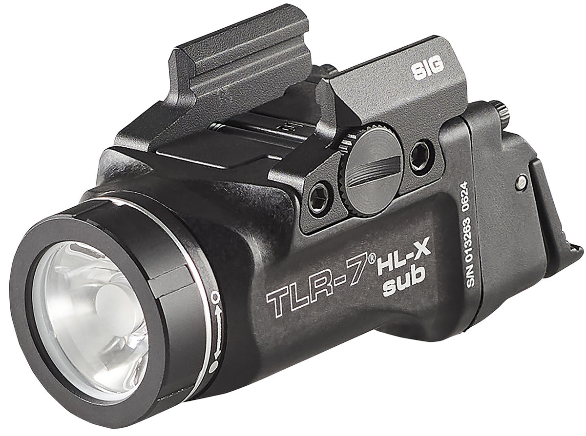 Streamlight 69504 TLR-7 HL-X SUB USB Tactical Light Sig P365/XL 1000 Lumen Black