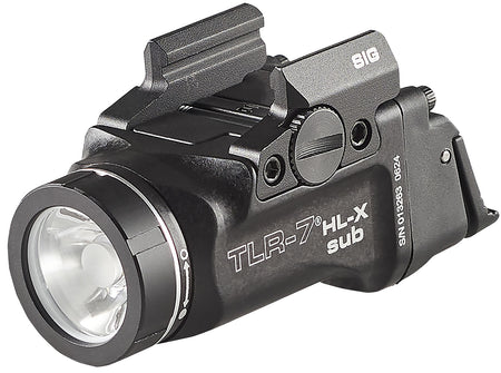 Streamlight 69504 TLR-7 HL-X SUB USB Tactical Light Sig P365/XL 1000 Lumen Black