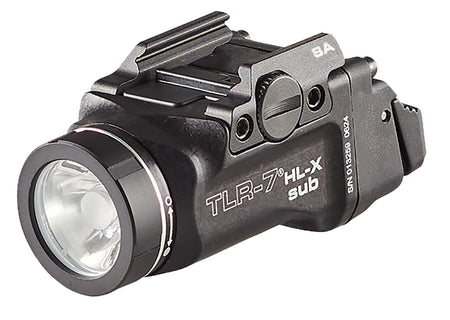Streamlight 69506 TLR-7 HL-X SUB USB Tactical Light Springfield Hellcat 1000 Lumen Black
