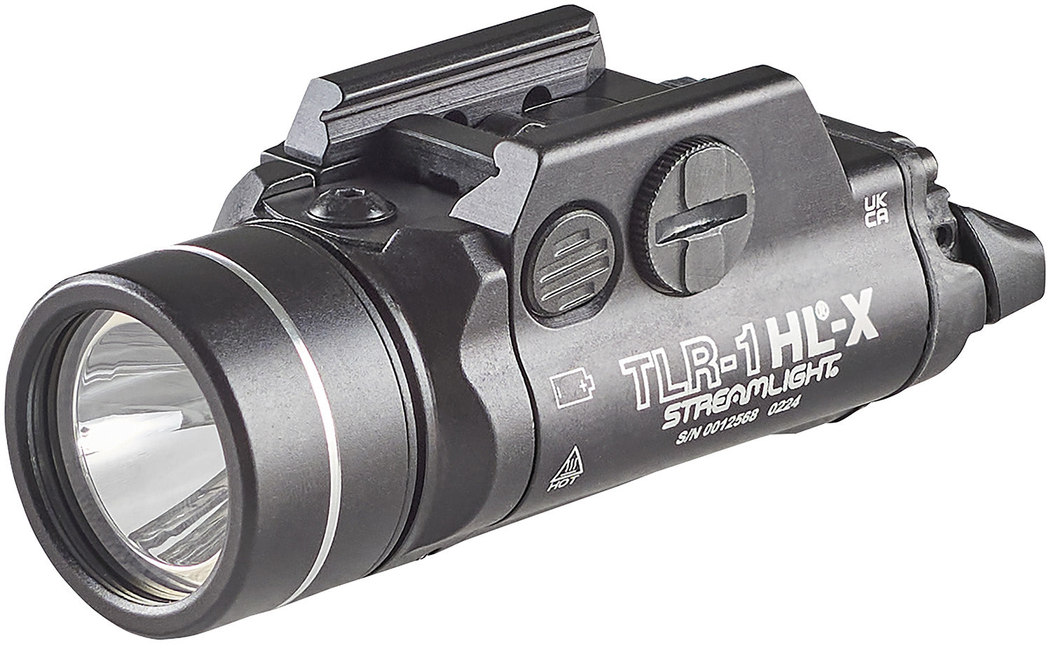 Streamlight 69500 TLR-1 HL-X Rail-Mounted Light Black Aluminum 1000 Lumen
