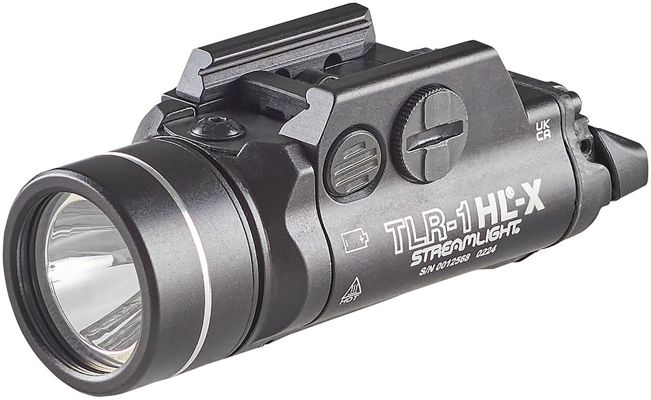 Streamlight 69500 TLR-1 HL-X Rail-Mounted Light Black Aluminum 1000 Lumen