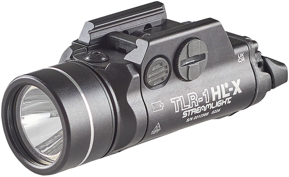 Streamlight 69501 TLR-1 HL-X Tactical Firearm Light Black Aluminum 1500 Lumen