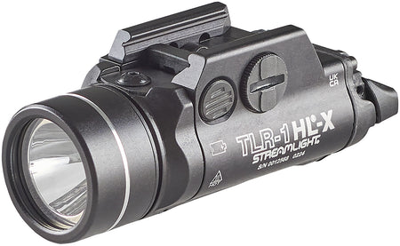 Streamlight 69501 TLR-1 HL-X Tactical Firearm Light Black Aluminum 1500 Lumen