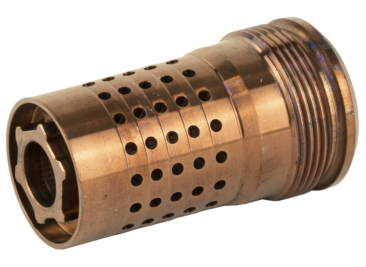 Q LLC Cherry Bomb Left-Hand M13.5x1 Stainless Muzzle Brake 1.64" OAL