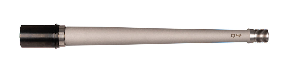 Q LLC ACCFIXBARREL8.612INCH 12" Fixed 8.6 Blackout Barrel Bead Blasted Matte Stainless