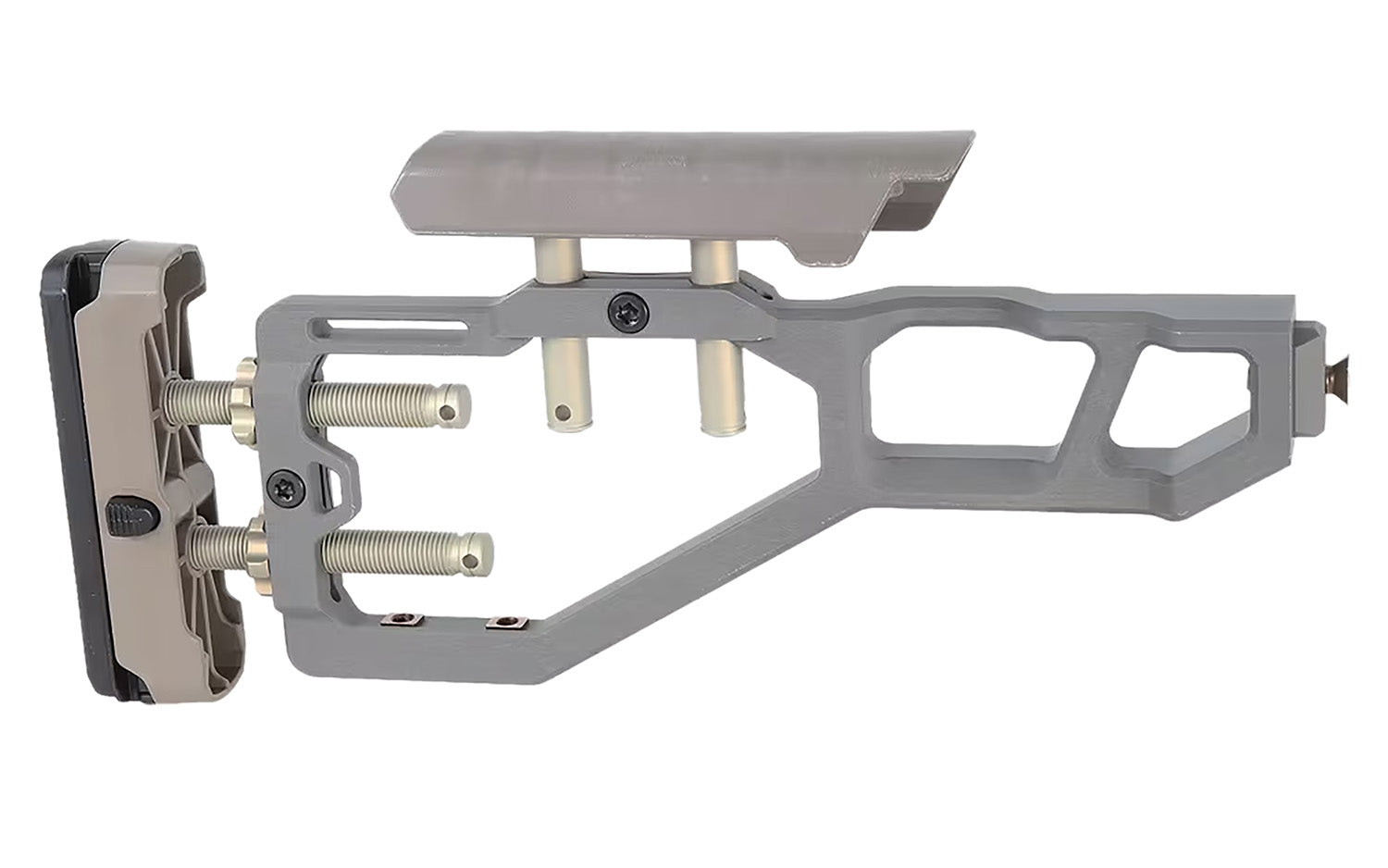 Q LLC AR-Platform Fixed Stock Assembly Gray ACCFIXSTOCKGRAY