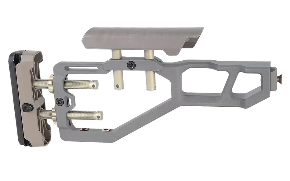 Q LLC AR-Platform Fixed Stock Assembly Gray ACCFIXSTOCKGRAY