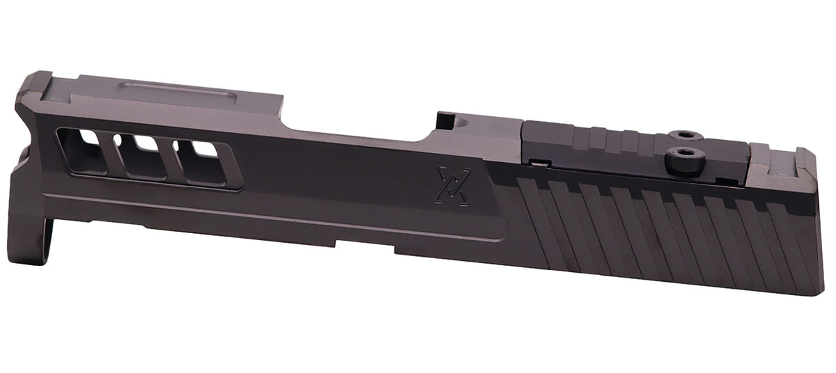 True Precision Axiom Hellcat Optic-Ready Slide Black DLC Anodized 416R Stainless Steel