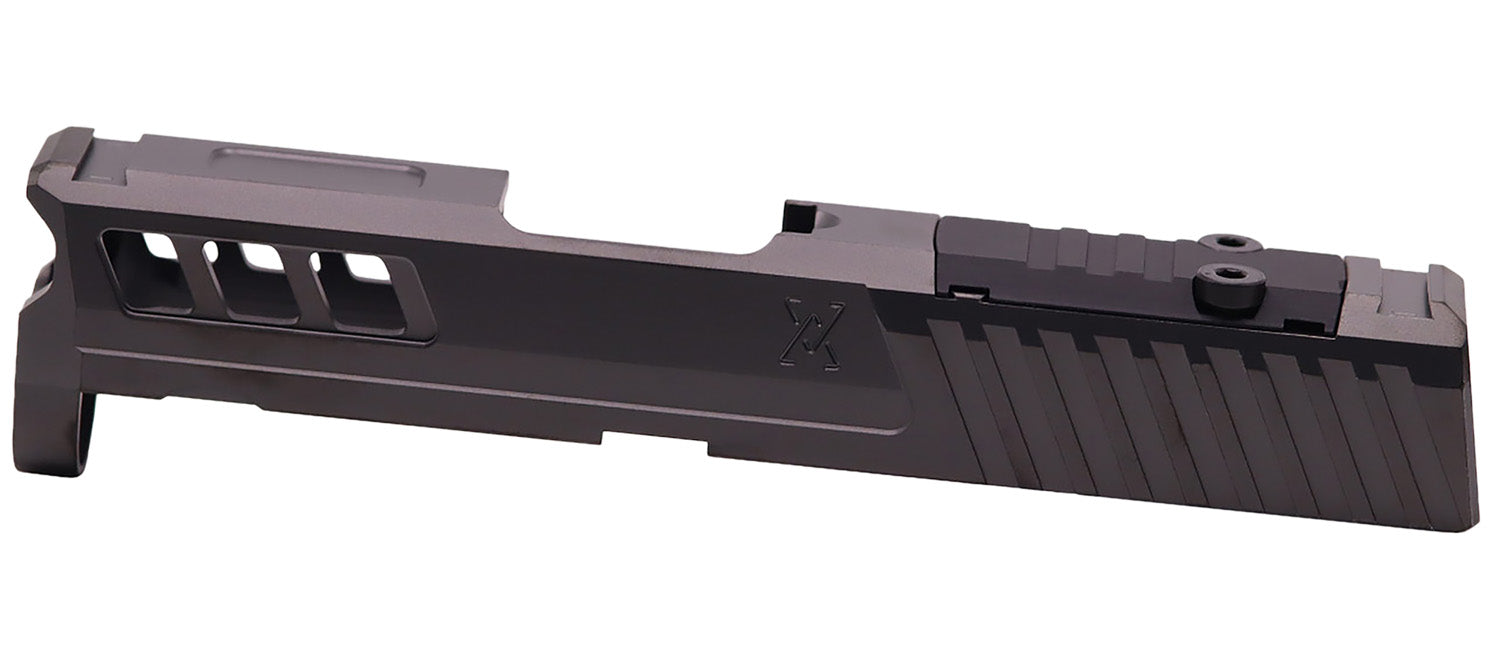 True Precision Axiom Hellcat Optic-Ready Slide Black DLC Anodized 416R Stainless Steel