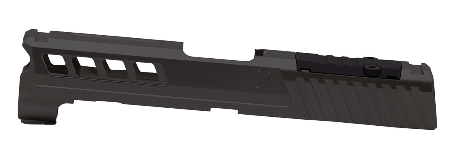 True Precision Axiom Pro Hellcat Optic-Ready Slide Black DLC Anodized 416R Stainless Steel