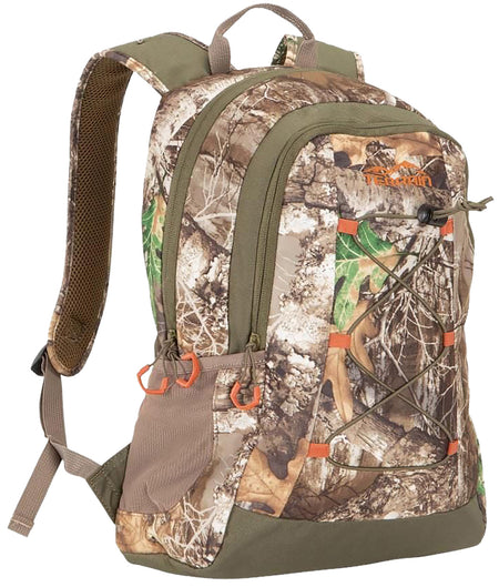 Allen 19202 Terrain Cape Daypack Olive Realtree Edge Camo Dual Water Bottle Pockets