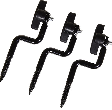Allen Trail Camera Tree Mount 3 Pack Black Steel Threaded