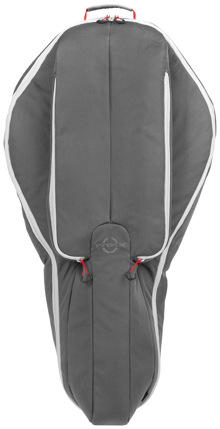 Allen Krait Crossbow Case Gray/Red for Narrow-Limb Scoped Crossbows