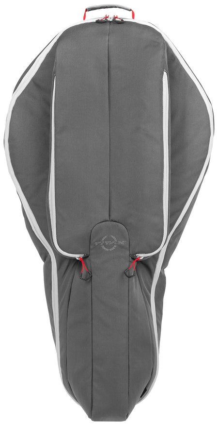 Allen Krait Crossbow Case Gray/Red for Narrow-Limb Scoped Crossbows